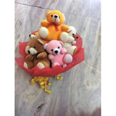FIVE-CUTE-TEDDIES